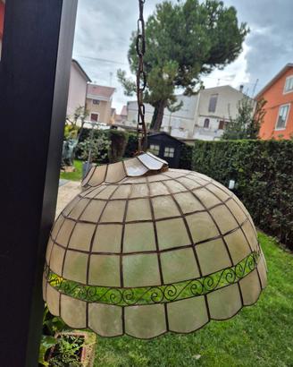 Lamapdario da sala/cucina rustico piu applique