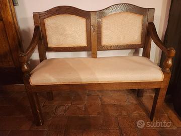 panca di antiquariato del 1600