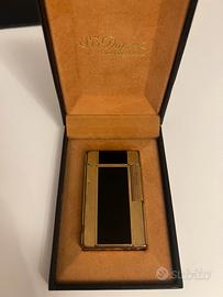 S.T. Dupont Ligne 2 - placcato oro e lacca nera