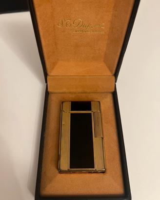 S.T. Dupont Ligne 2 - placcato oro e lacca nera