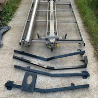 Portapacchi Land Rover Defender portascala allumin