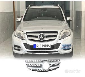 GRIGLIA MERCEDES GLK X204 08-12 LOOK AMG NERO ARGE
