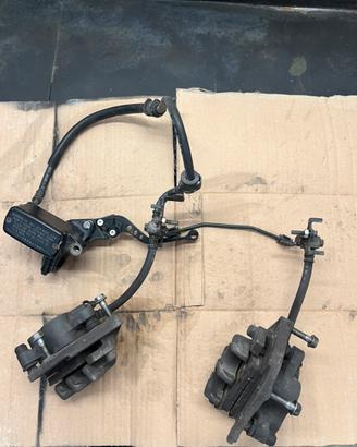 Impianto Frenante Anteriore Hornet 600