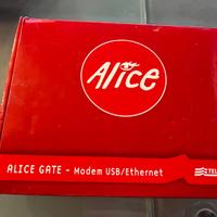 Alice gate - modem USB/ethernet , Telecom