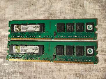 DDR2 Kingston 2x1GB 