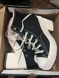 Converse CHUCK 70 DE LUXE HEEL nere n.40 NUOVE