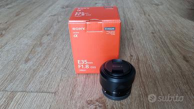 Obiettivo Sony E-mount  35mm 