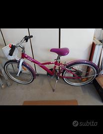 2 biciclette una da ragazza e una da ragazzo