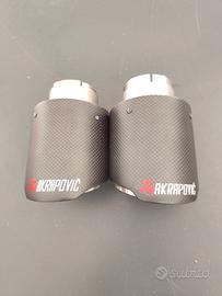 SET TERMINALI AKRAPOVIČ TP-CT/10 (Carbonio)