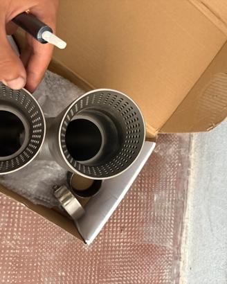terminale doppio da 89mm