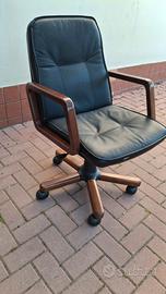 sedia da ufficio vintage anni 70/80
