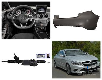 Mercedes Cla paraurti musata cofano airbag 2013-16