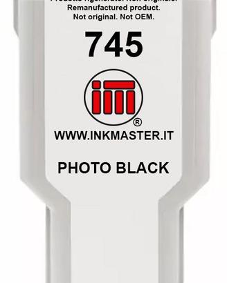 Cartuccia rigenerata HP 745 photo black
