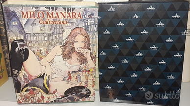 Box set Gullivermania retro comic game Milo Manara