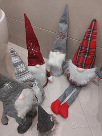 Gnomi di Natale con cesta 