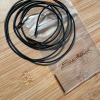 Lacci scarpe Santoni cerati - cm 70 - colore BLU