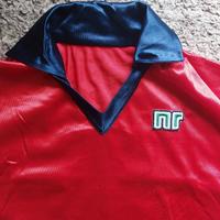 Maglia rossa Napoli nr vintage