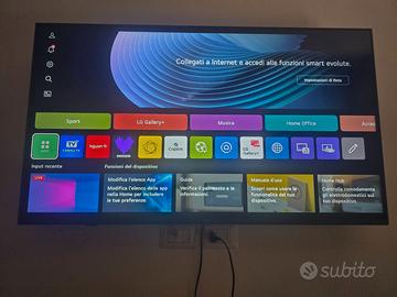LG smart tv  50 pollici