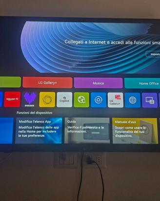 LG smart tv  50 pollici