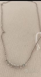 COLLANA PIERRE LANG CON ZIRCONI BIANCHI