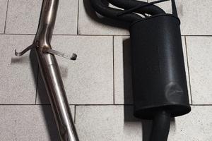 Scarico acciaio Alfa Romeo GTV6 2500 Ansa