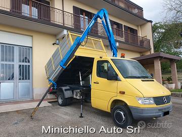 Mercedes-Benz sprinter 410d ribaltabile gru effer