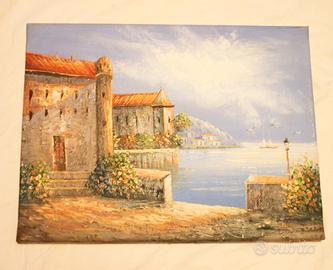 Quadro 30x40 olio su tela - L. Thomas certificato