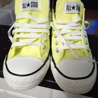 converse gialle usate pochissimo 