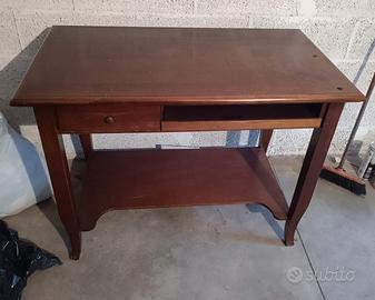 SCRIVANIA PC COLOR NOCE