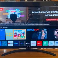Smart tv LG 50 pollici 4K UHD T2/S2 quad core