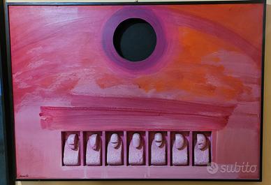 Gastone Cecconello misure 102x73 cm