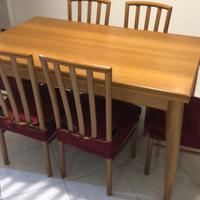 Tavolo da pranzo con sedie