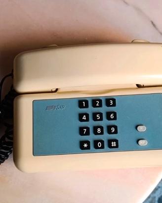 Telefono Fisso SIP Beige con Tastiera Digitale / S