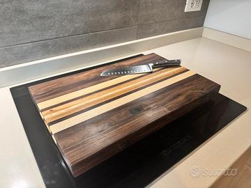 Tagliere in legno noce canaletto frassino rovere