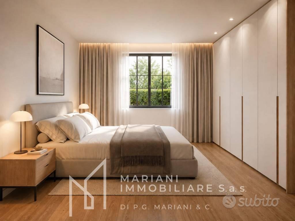 Appartamento di 107 m² con 3 locali e box auto a L - Vista 3