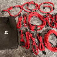 Kit cavi  alimentatore Corsair sleeved