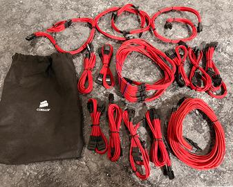 Kit cavi  alimentatore Corsair sleeved