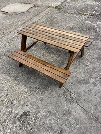 Tavolo da giardino bambini