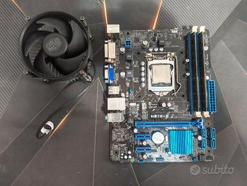Combo scheda madre + CPU + RAM + dissipatore