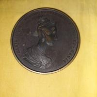MEDAGLIONE MARIA ANNA DI SAVOIA incoronazione 1836