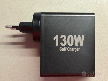 Caricatore USB C Multiplo 130W 4 Porte