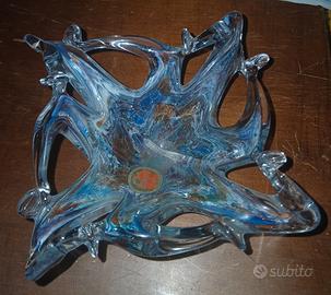 Centrotavola in vetro di Murano