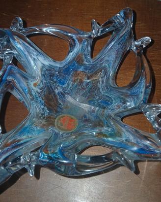 Centrotavola in vetro di Murano