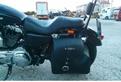 borsa california pelle per moto custom Sportster