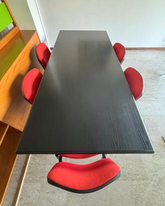 Set di arredo ufficio - Tavolo riunioni,sedie,mob.