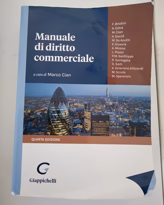 libro di diritto commerciale 