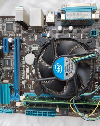 CPU Intel i5 3470 3.20 Ghz + MB Asus H61M-PRO