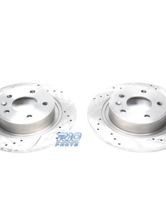 DISCHI FRENO FORATI E SCANALATI PER PEUGEOT