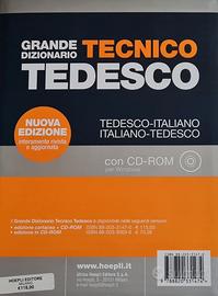 DIZIONARIO TECNICO TEDESCO-ITALIANO