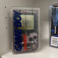 Game boy pocket + custodia oroginale in plastica